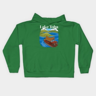 Lake Toba (Indonesia Travel) Kids Hoodie